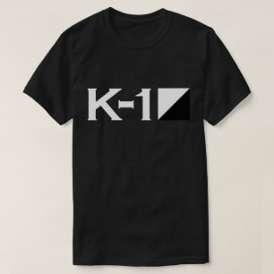 Schwarzes des T - Shirt-K-1 T-Shirt