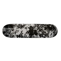 Schwarzes Digital-Tarnungs-Skateboard Pro