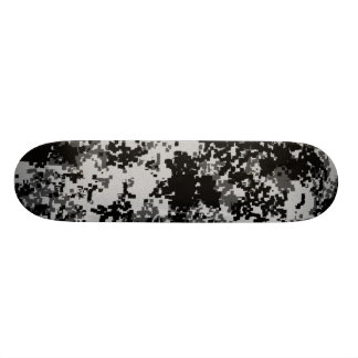 Schwarzes Digital-Tarnungs-Skateboard Pro Skateboard