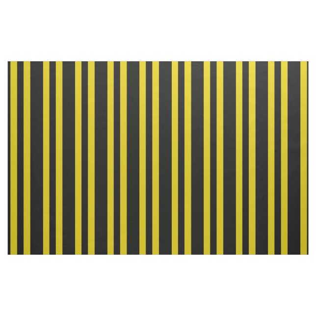 Schwarzes, dunkles Mitternachtsgold/gelber Stoff (Fat Quarter (45,7 x 55,9 cm))