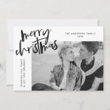 Schwarzes, einfach Merry Foto
