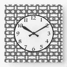 Schwarzes elegantes, modernes geometrisches weißes