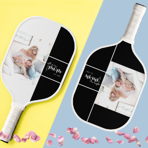 Schwarzes elegantes Mutter-Established-Add-One-Pho Pickleball Schläger