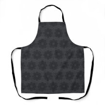 schwarzes ethnisches Mandala-Muster