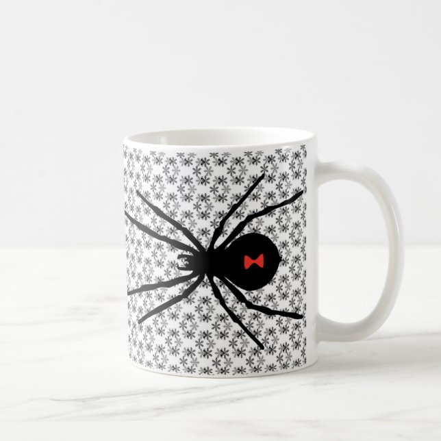 Schwarzes Fenster Kaffeetasse (Rechts)