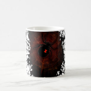 Schwarzes Fenster (Signature-Design) Tasse