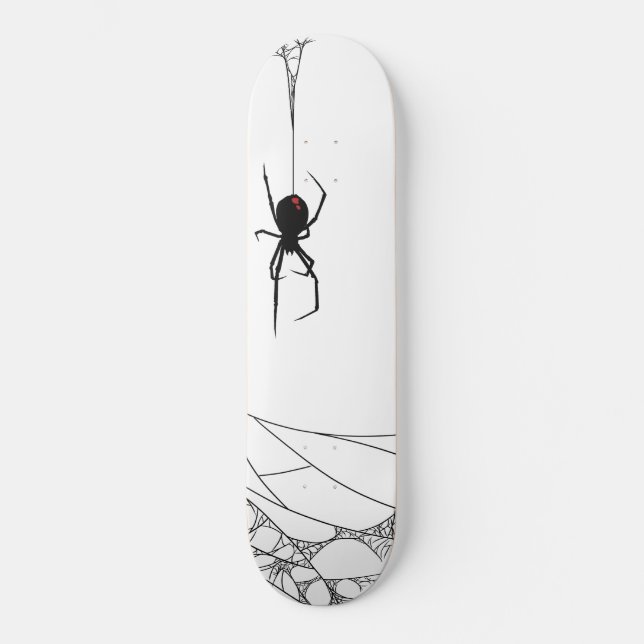 Schwarzes Fenster Skateboard (Vorderseite)