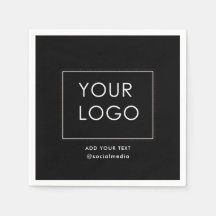 Schwarzes Firmenlogo für moderne Unternehmen