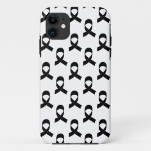 Schwarzes Flachmuster Case-Mate iPhone Hülle