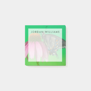 Schwarzes Frack aus Osttiger Post-it Klebezettel