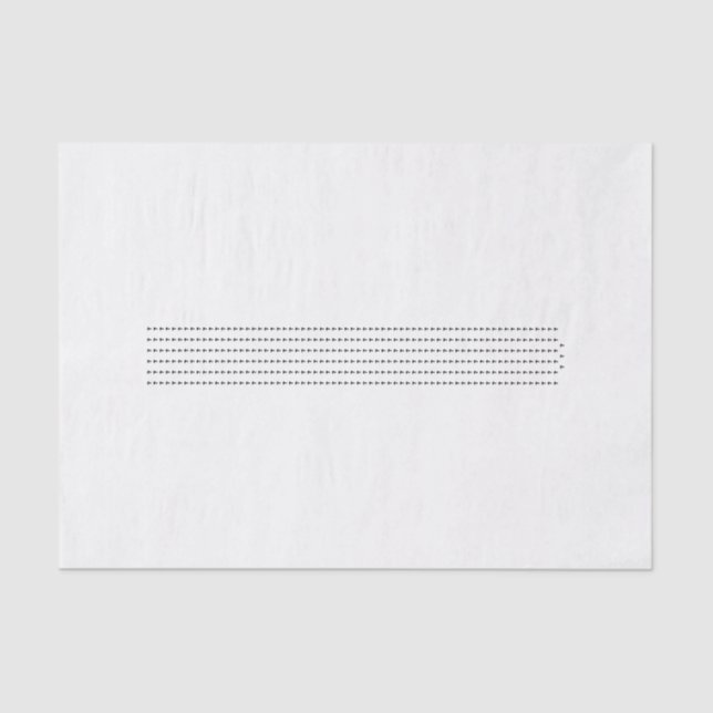 Schwarzes Fragezeichen-Geheimnis-Geschenk Seidenpapier (Vorderseite)