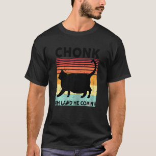 Schwarzes Frauen-Ca-Chonk-Katzen-Meme-Kätzchen-Mam T-Shirt