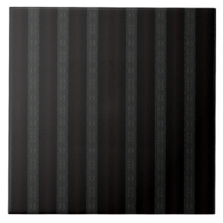 Schwarzes geometrisches Muster – modernes minimali Fliese