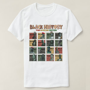 Schwarzes Geschichte Pan-Afrikanisches Revolutionä T-Shirt