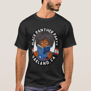 Schwarzes Geschichtsbuch Panther Partei Gebildetes T-Shirt
