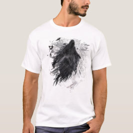 Schwarzes Gespenst Geist Dunkles Ästhetik Herren T T-Shirt