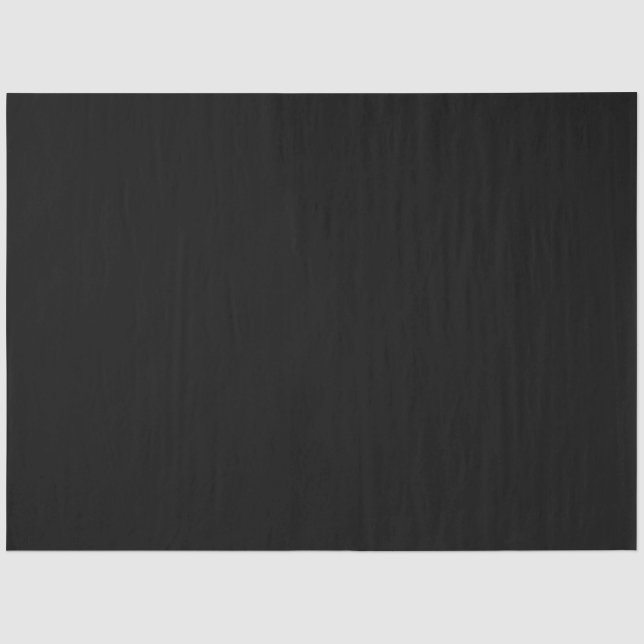 Schwarzes Gewebe Seidenpapier (Vorderseite)