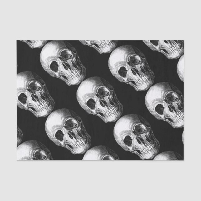 Schwarzes Gewindelpapier Seidenpapier (Vorderseite)