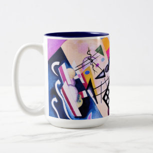 Schwarzes Gitter, 1922 - Kandinsky Zweifarbige Tasse