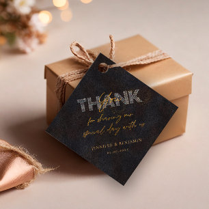 Schwarzes Gold Danke fürs Teilen unseres besondere Geschenkanhänger