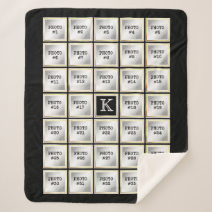 Schwarzes Gold Frame 34 Bilder in Schwarz Collage Sherpadecke