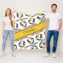 Schwarzes Gold I Liebe Volleyballtextmuster