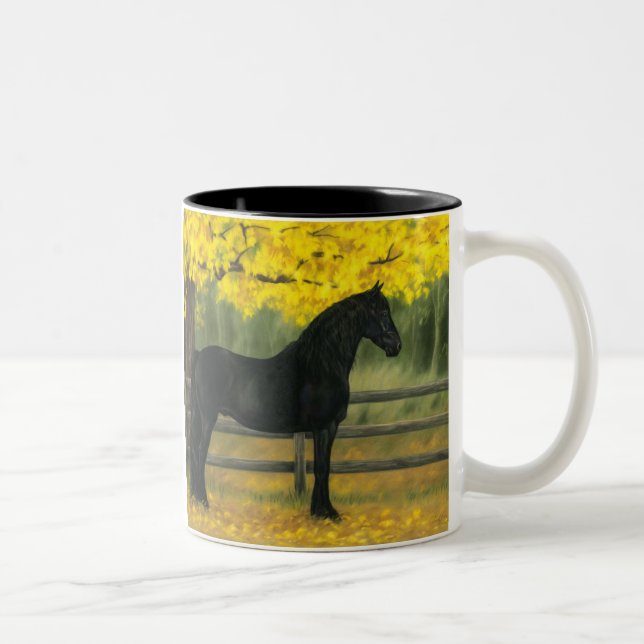 Schwarzes Gold - Tasse (Rechts)
