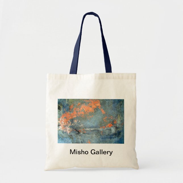 Schwarzes Gold Tragetasche (Vorne)