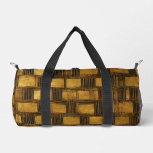 Schwarzes Gold Vintage Art Deco Beliebte Kollektio Duffle Bag