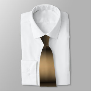 Schwarzes goldenes Ombre Krawatte