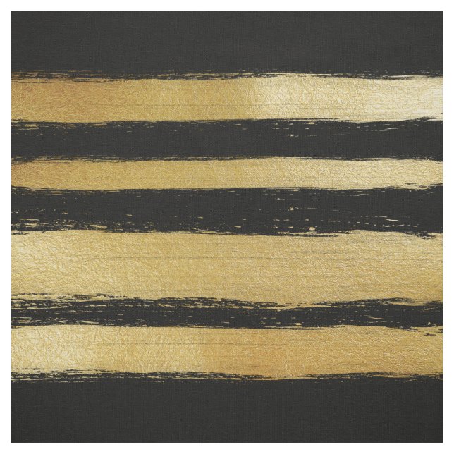 Schwarzes GoldImitatblatt moderne Stoff (Muster)