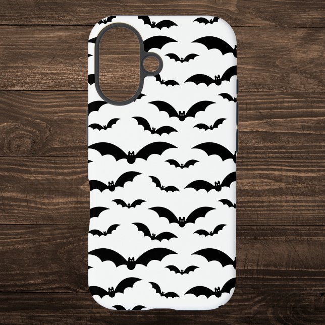 Schwarzes Halloween-Flechtmuster Case-Mate iPhone Hülle (Von Creator hochgeladen)