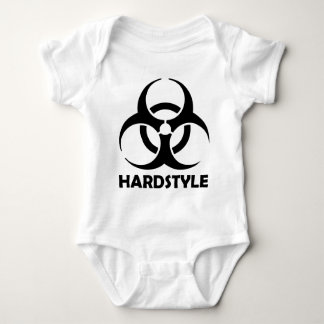 schwarzes hardstyle Stammes- Baby Strampler