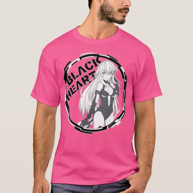 Schwarzes Herz T-Shirt (Vorderseite)