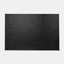 Schwarzes Hexagon Shape Design