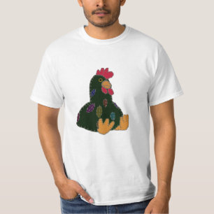 Schwarzes Huhn T-Shirt