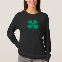 Schwarzes irisches Shirt