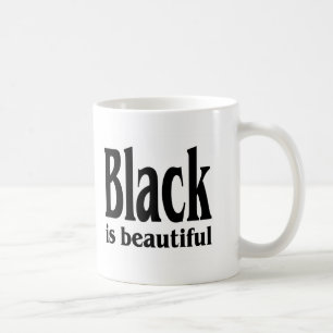 Schwarzes ist schön tasse