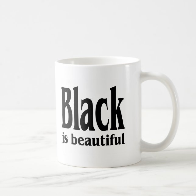 Schwarzes ist schön tasse (Rechts)