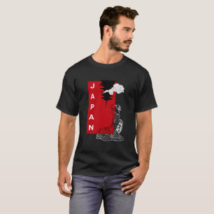 Schwarzes Japan T-Shirt