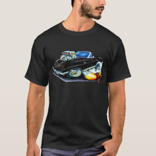 Schwarzes Kabriolett 1965 Korvette T-Shirt