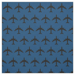 Schwarzes KC-135 Tankflugzeug auf blauem Stoff