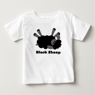 Schwarzes Kleinkind-Shirt Baby T-shirt
