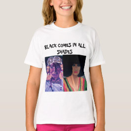 SCHWARZES KOMMT IN ALLES SCHATTENt-stück T-Shirt