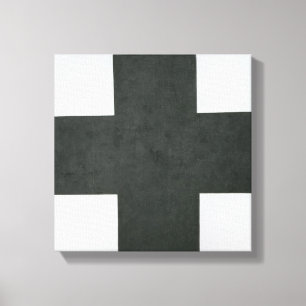 Schwarzes Kreuz, c.1923 Leinwanddruck