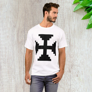 Schwarzes Kreuz T-Shirt
