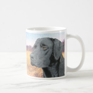 Schwarzes Labor Kaffeetasse
