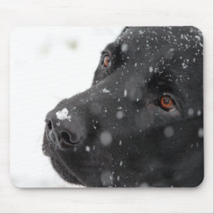 Schwarzes Labor Mousepad