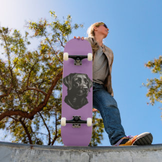 Schwarzes Labor Skateboard
