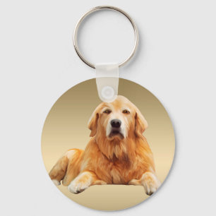 Schwarzes Labrador Hund Farbe Farbe Farbe Malerei Schlüsselanhänger